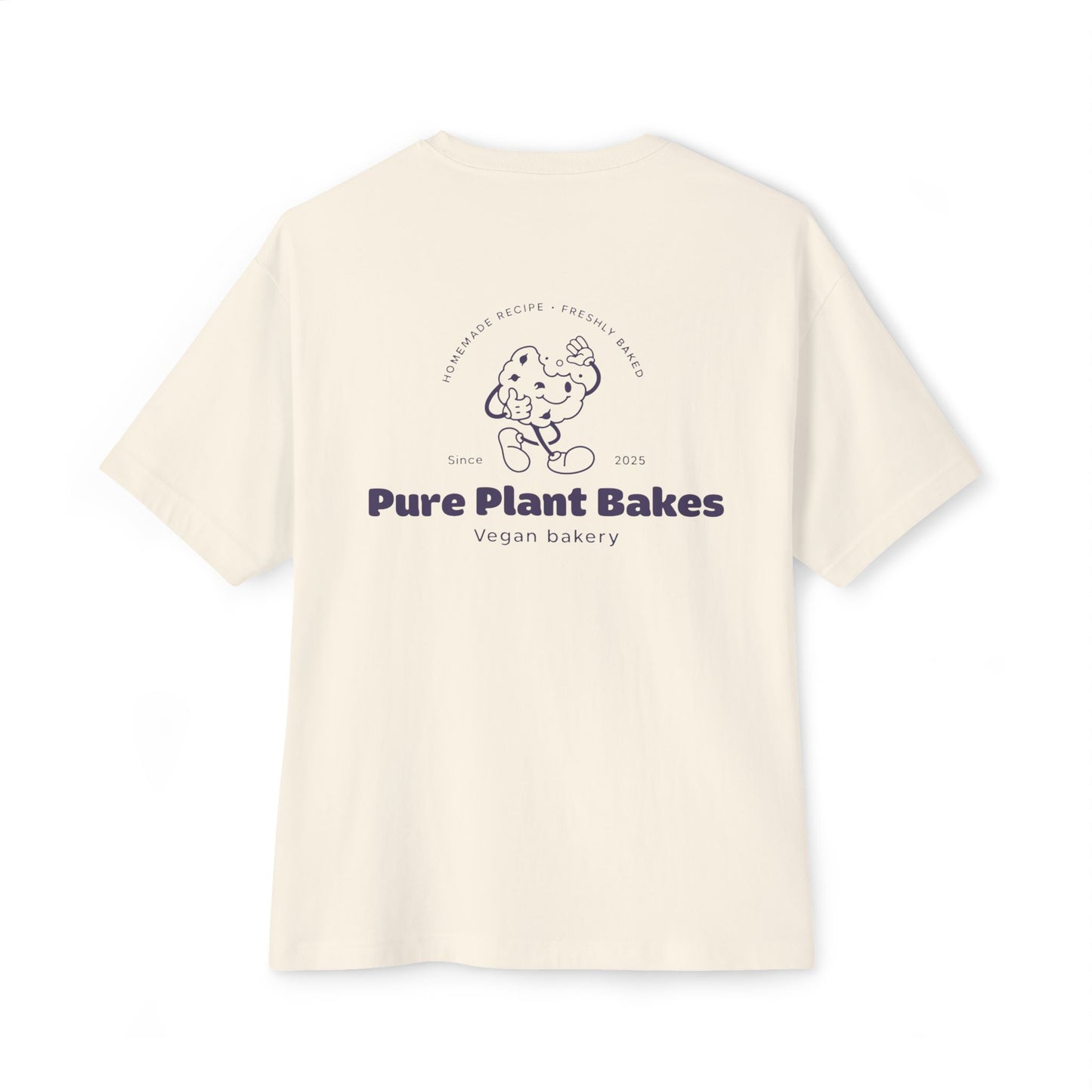 Pure Plant Bakes Logo Tee — Cute Plant-Based Bakery T-Shirt