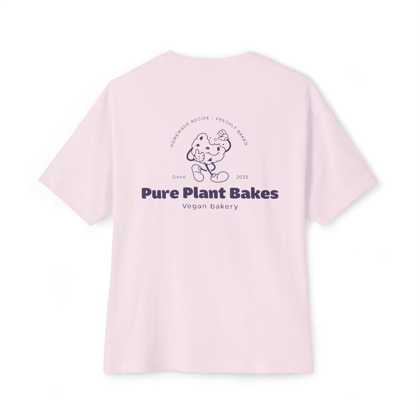 Pure Plant Bakes Logo Tee — Cute Plant-Based Bakery T-Shirt